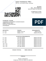 Ticket Pago - PC - 400515