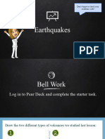 Earthquakes: Don't Forget To Check Your Academic Code!