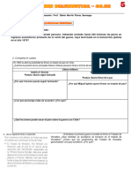 Evaluacion Diagnostica 5to