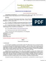 Política Nacional Sobre Drogas