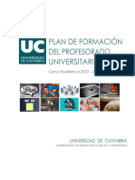 Libro Plan de Formación PDI 2022-2023