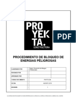 Anexo 9.2 PROCEDIMIENTO DE BLOQUEO DE ENERGIAS PÉLIGROSAS