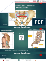 COLUMNA LUMBOSACRA exponer