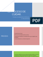 EL PROCESO DE CUIDAR-PRINCIPIOS Y FUNDAMENTOS Enfermeria