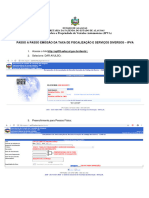 Passo A Passo Emissão Da Taxa de Fiscalização - Ipva