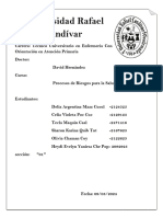 Procesos de Riesgos para La Salud