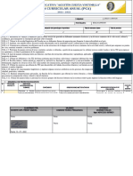 FORMATO PCA 2021 - 2022 Lengua 8vo