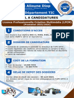 Appel À Candidatures LPCM 2023-2024