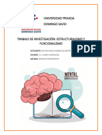 Estructuralismo y Funcionalismo