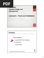 COS30043 Lecture 06 - Forms and Validation