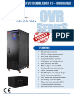 EPC - OVR Series (Servo Regulator 1-3000KVA)