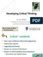 Critical Thinking