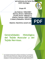 Generalidades Histológica Del Tejido Muscular y Del Tejido Nervioso.