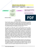 LITERATURA_ 1ER AÑO A_PROF. KEVIN_SEMANA 5_BIM I_ FICHA COMPLEMENTARIA