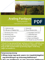 Araling Panlipunan 7 Q3 Module 1