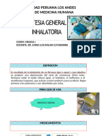 Anestesia General Inhalatoria