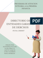 DIRECTORIO ENTIDADES