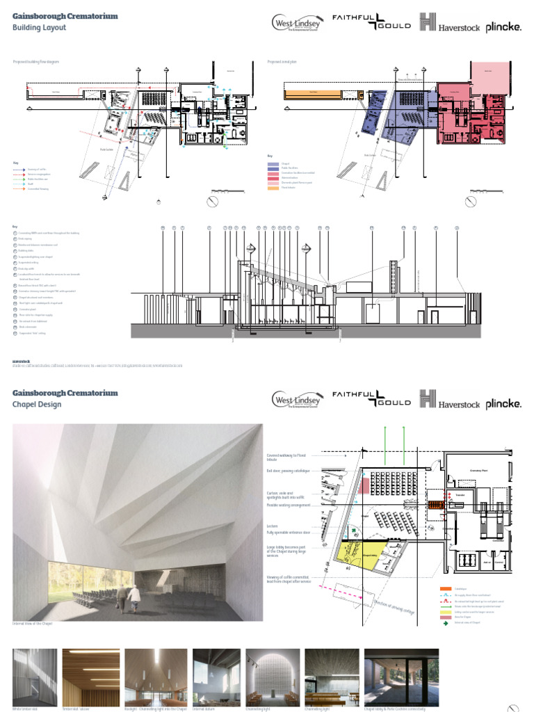 Gainsborough Crematorium Floor Plan | PDF | Rituals | Industrial Processes
