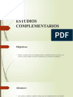 Estudios Complementarios