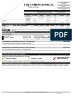 Reporte de Crédito Especial: Personas Físicas