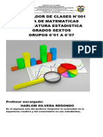 001 Planeador de Clases Del Area de Estadistica Primer Periodo Arlon y Selene Grado Sextos 6°° Del 2024