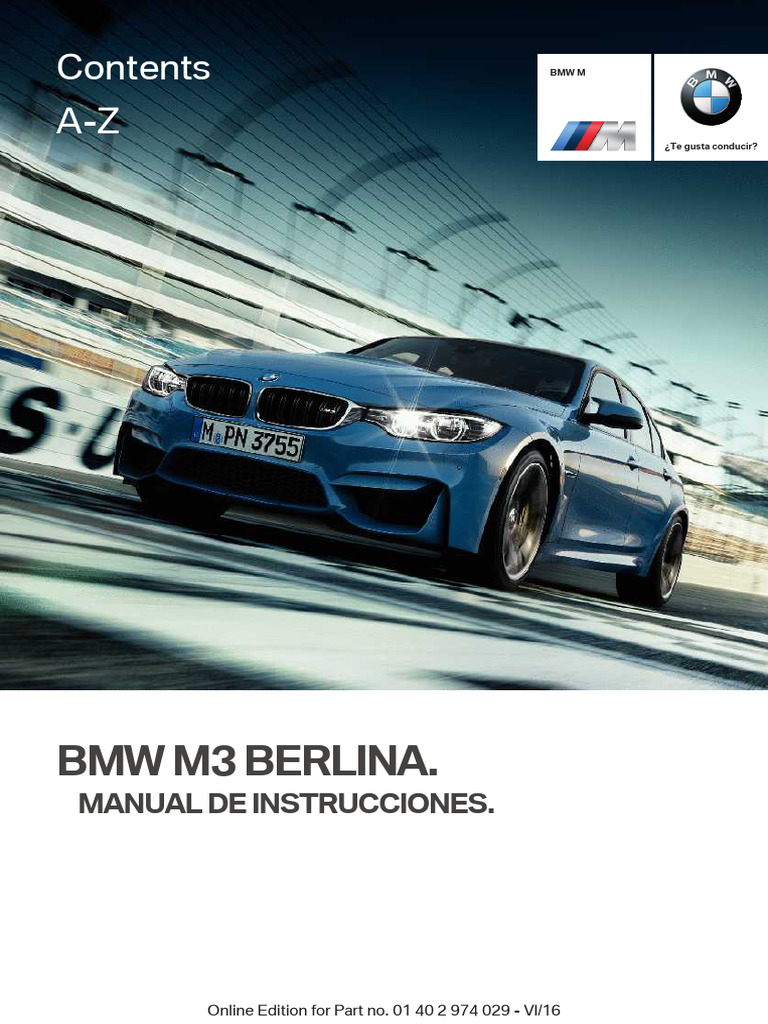2017 BMW m3 30 | PDF | BMW | Pantalla táctil