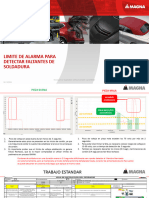 Limite de Alarma para Detectar Faltantes de Soldadura