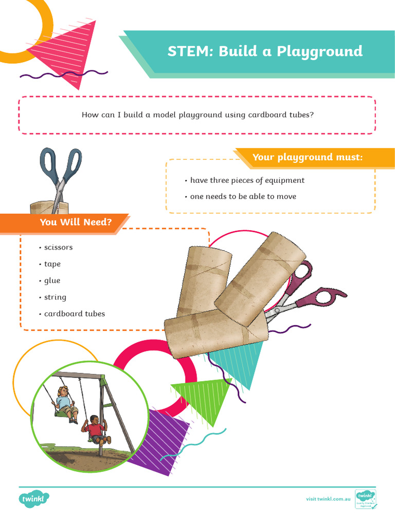 Au ST 110 Stem Build A Playground - Ver - 1 | PDF | Home & Garden
