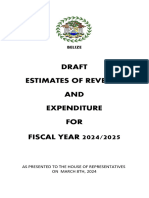 Draft Estimates of Revenue and Expenditure for Fiscal Year 2024 25 No.2