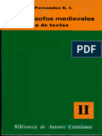 Los Filosofos Medievales II - Clemente Fernandez 