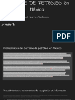 Derrames de Petroleo Mexico Investigacion