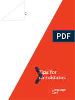 LC ACADEMIC Tips For Candidates