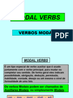 Apresentação MODAL VERBS - Português