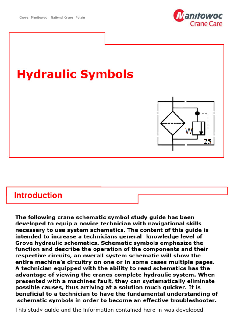 Hyd Symbols PDF Valve Pump