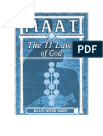 MAAT - As 11 Leis de Deus