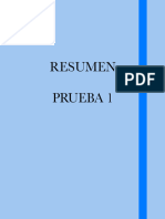 Resumen Prueba 1 Fep