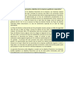 Capítulo 2 “Valores Presentes, Objetivos de La Empresa y Gobierno Corporativo”