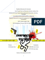 Inspecciones Tecnicas