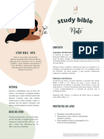 Study Bible Rute - Um Guia de Estudo