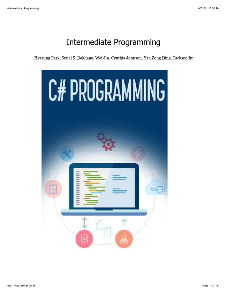 Intermediate Programming | PDF | Inheritance (Object Oriented ...