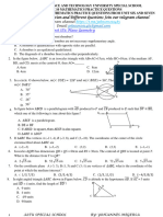 Mathematics 4g10 Unit Six and Seven Worksheet