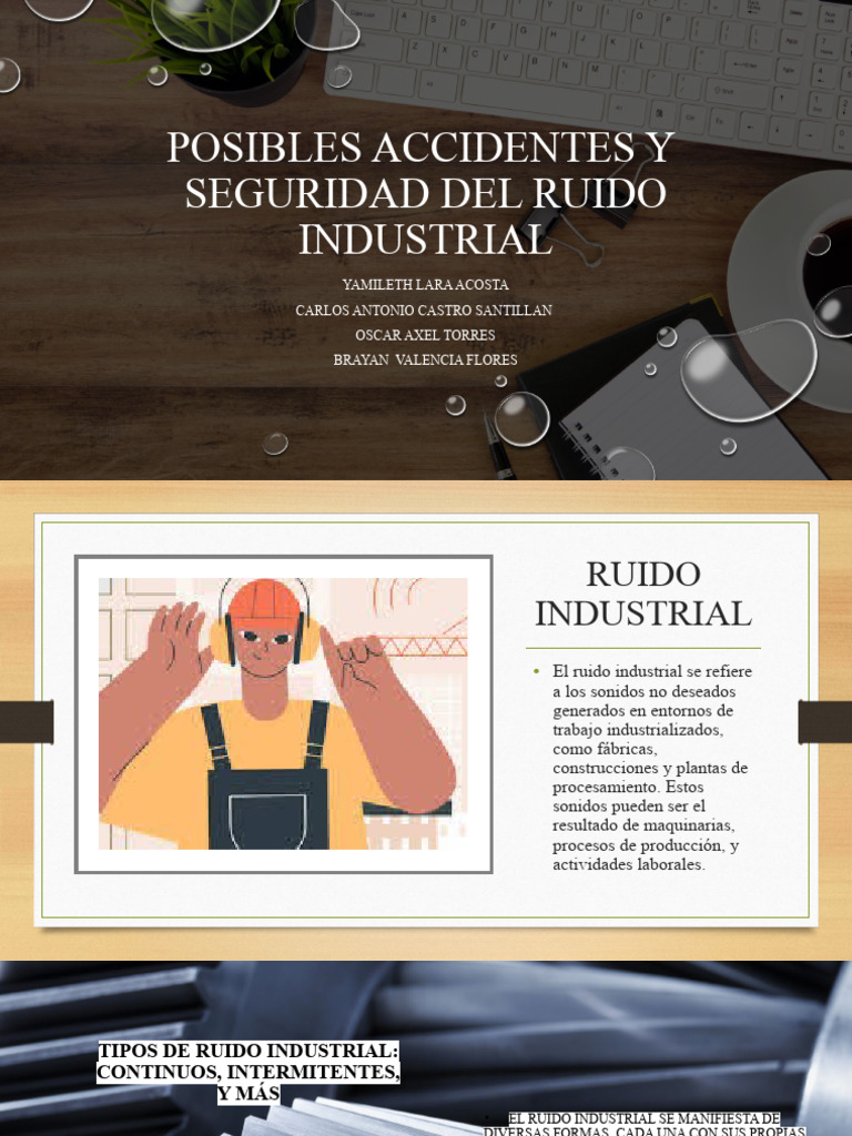 Seguridad y Ruido Industrial | PDF | ruido | Decibel