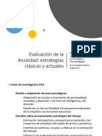 Concepto y Evaluación Ansiedad - UNLP 2021