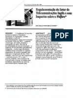 RB 05 Regulamentação Do Setor de Telecomunicações Inglês e Seus Impactos Sobre o Welfare - P - BD