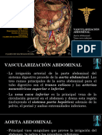 Clase 10. Vascularización abdominal