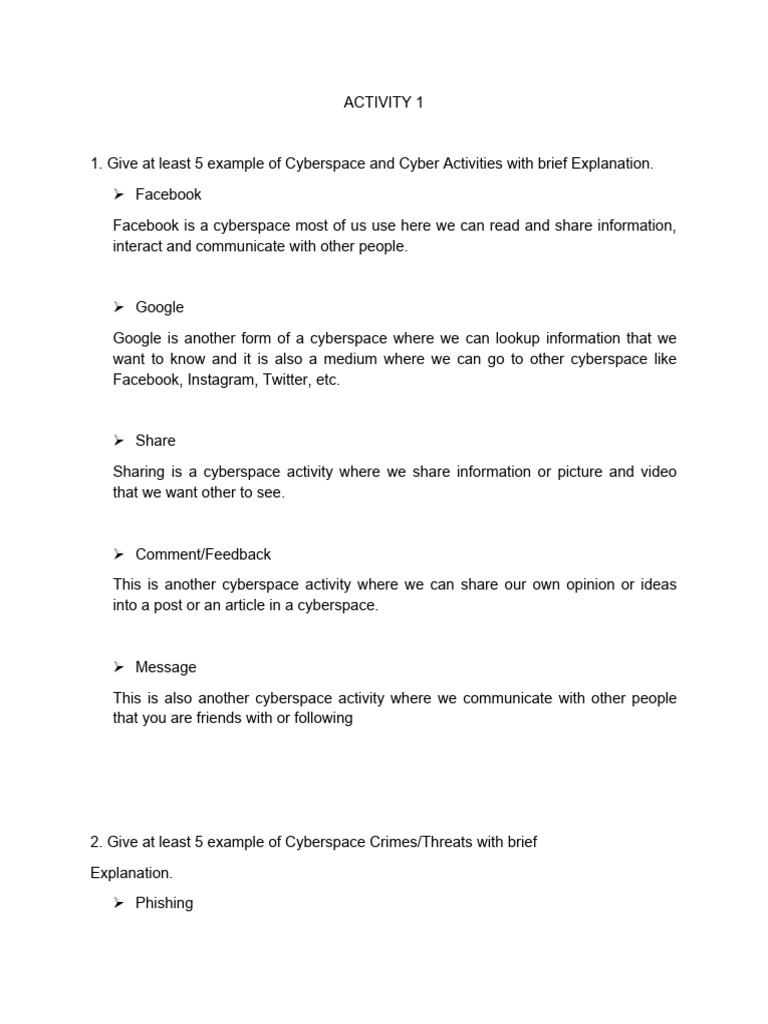 Activity 1 pdf