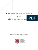 La Ciencia Econo Ümica y El Me Ütodo Austriaco