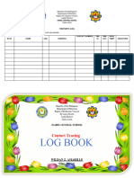 Contact Tracing Logbook