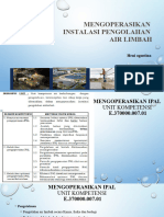 Ppa-K5 Pengoperasian Ipal