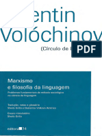 VOLÓCHINOV, Valentin. Marxismo e Filosofia da Linguagem, problemas fundamentais do método sociológico na ciência da linguagem